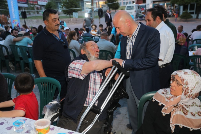 İFTAR BEREKETİ ERKİLET MEHMET AKİF ERSOY MAHALLESİ’NDE YAŞANDI