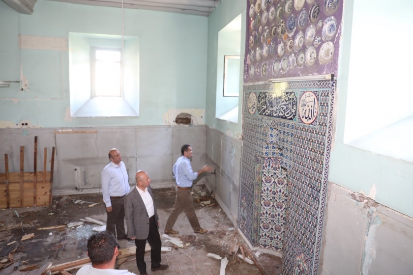 KOCASİNAN BELEDİYESİ, 2 ASIRLIK CAMİYİ RESTORE EDİYOR
