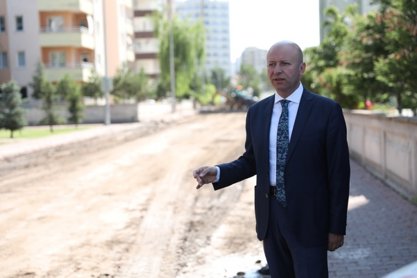 ERCİYESEVLER MAHALLESİ’NDEKİ ÇALIŞMALARDA SONA GELİNDİ