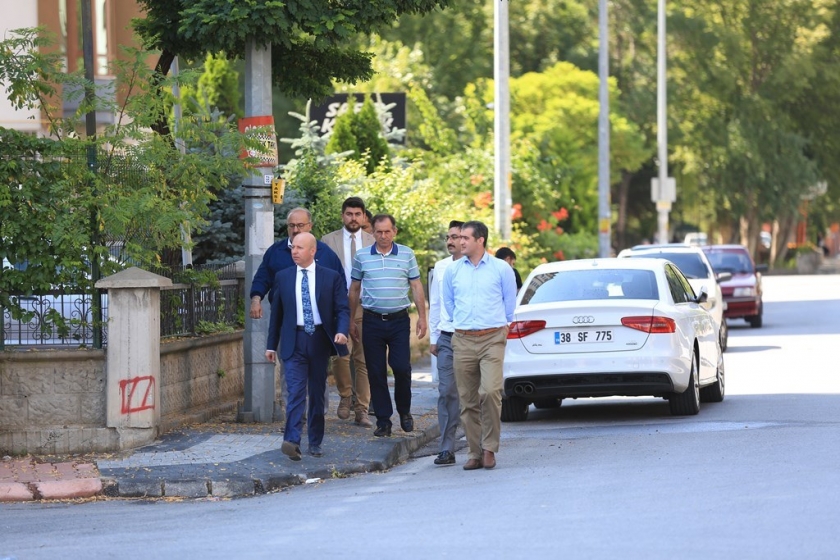 ERCİYESEVLER MAHALLESİ’NDEKİ ÇALIŞMALARDA SONA GELİNDİ
