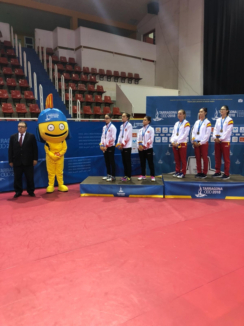 KOCASİNAN’IN MİLLİ SPORCUSU ÖZGE YILMAZ, İSPANYA’DA TARİH YAZDI