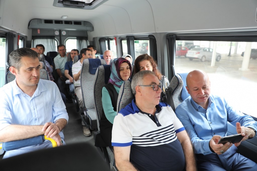 MECLİS ÜYELERİNDEN KOCASİNAN’DAKİ PROJELERE BÜYÜK ÖVGÜ