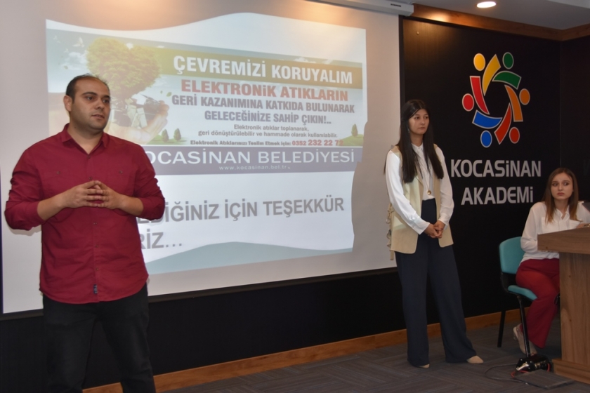 KOCASİNAN BELEDİYESİ GERİ DÖNÜŞÜM BİLİNCİ AŞILIYOR