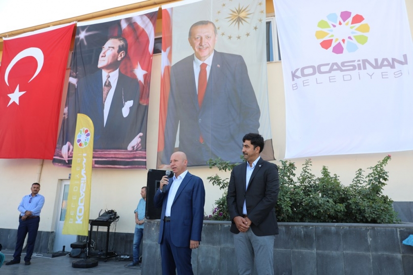 BAŞKAN ÇOLAKBAYRAKDAR, SAHA ÇALIŞANLARIYLA BAYRAMLAŞTI