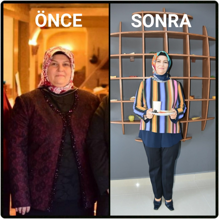 KOCASİNAN AKADEMİ İLE 11 AYDA 42 KİLO VERDİ