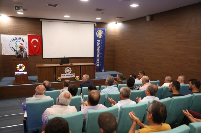 KOCASİNAN BELEDİYESİ MADDEN VE MANEN SPORCUNUN YANINDA 