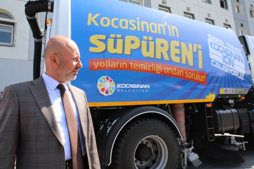 KOCASİNAN’IN SÜPÜRENİ YOLLARDA