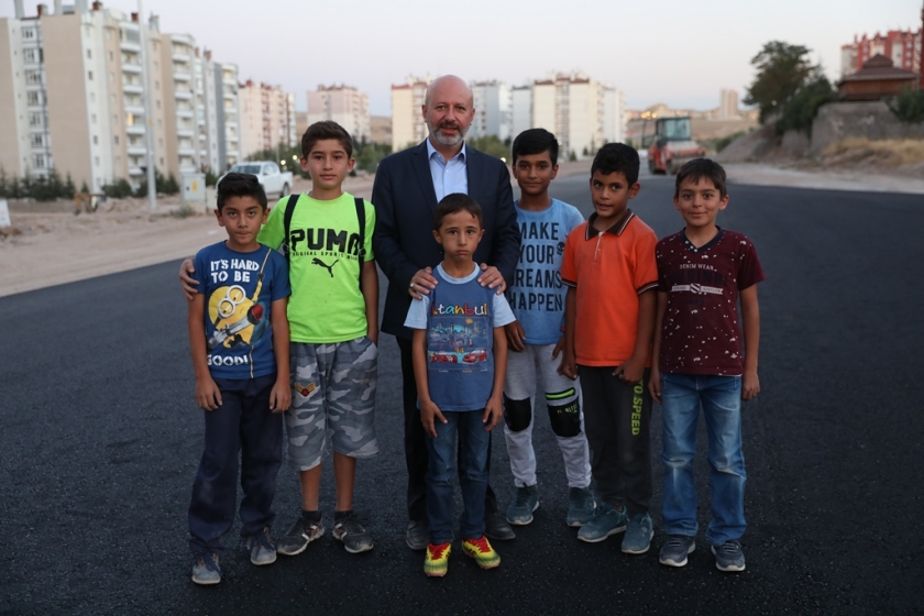 BAŞKAN, KOCASİNAN İÇİN YOLLARDA