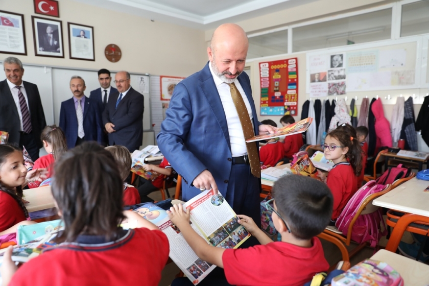 İLK MEKTUPLARI BAŞKAN AMCALARINDAN