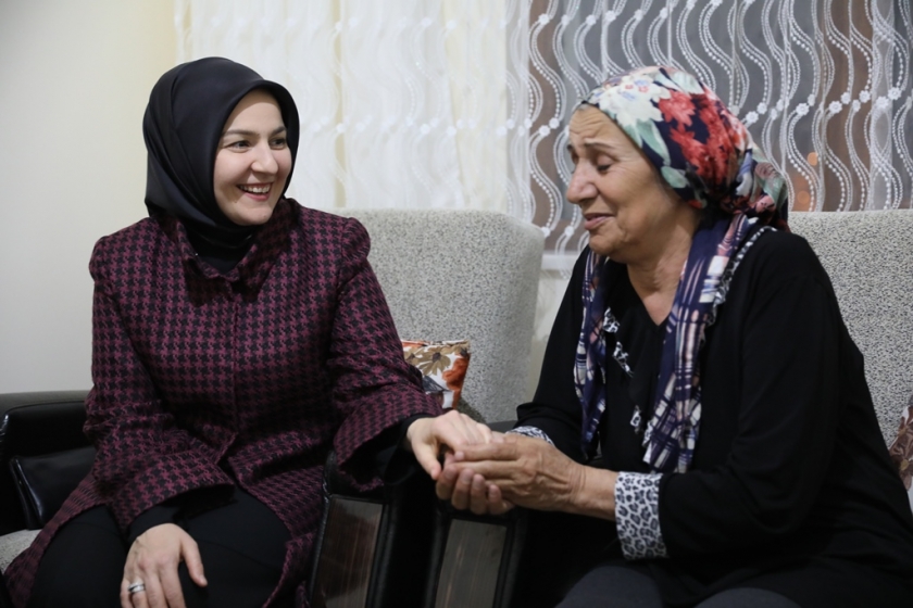 BAŞKAN ÇOLAKBAYRAKDAR, ÖNCE RIZALARINI SONRA HAYIR DUALARINI ALDI