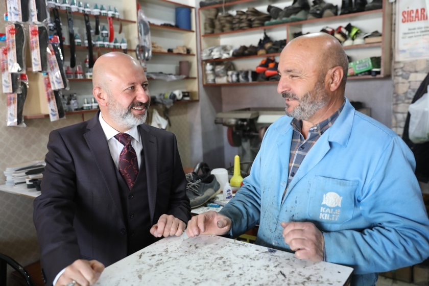 BAŞKAN ÇOLAKBAYRAKDAR, ZİYAGÖKALP’İN NABZINI TUTTU