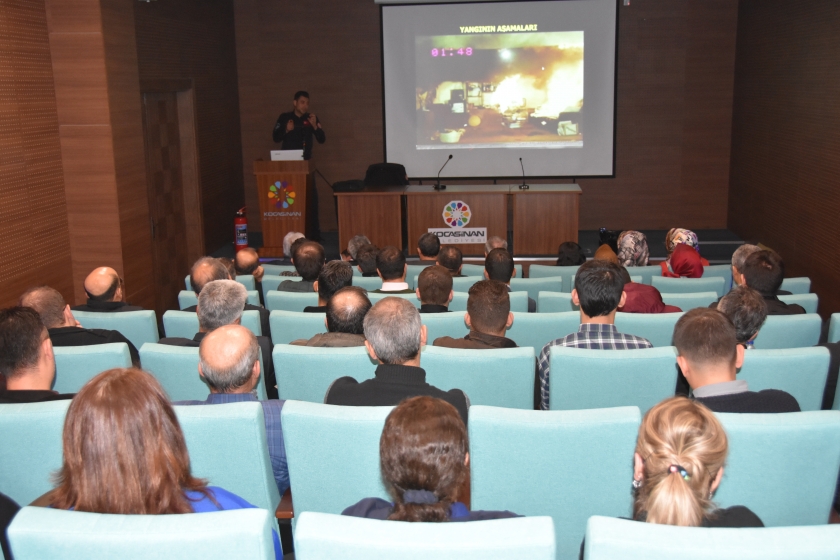 KOCASİNAN’DA YANGIN TATBİKATI GERÇEĞİNİ ARATMADI