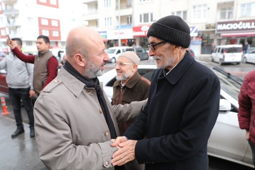 BAŞKAN ÇOLAKBAYRAKDAR, MEVLANA MAHALLESİ’NDE