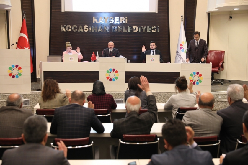 KOCASİNAN BELEDİYESİ MECLİSİ’NDE TÜM KARARLAR OY BİRLİĞİYLE