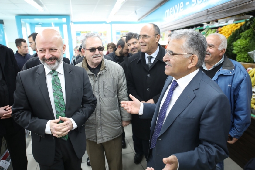 BAŞKANLAR ARGINCIK’TA OMUZ OMUZA 