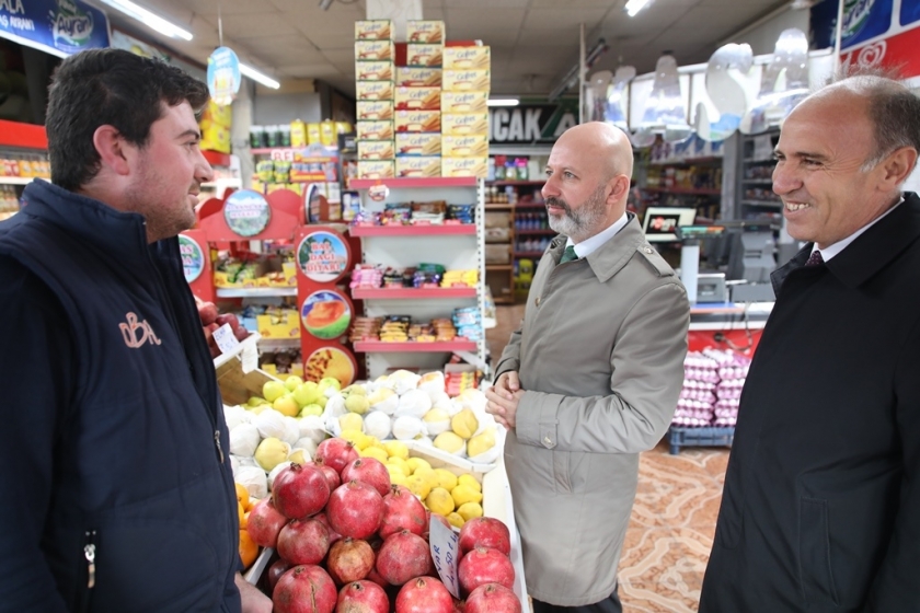 BAŞKANLAR ARGINCIK’TA OMUZ OMUZA 