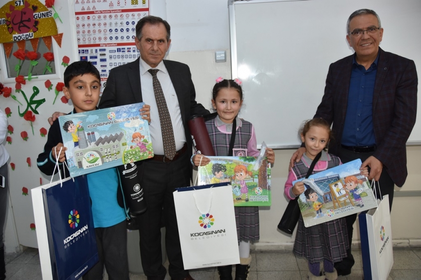 GELECEĞİNE SAHİP ÇIKAN ÇOCUKLAR ÖDÜLLENDİRİLİYOR
