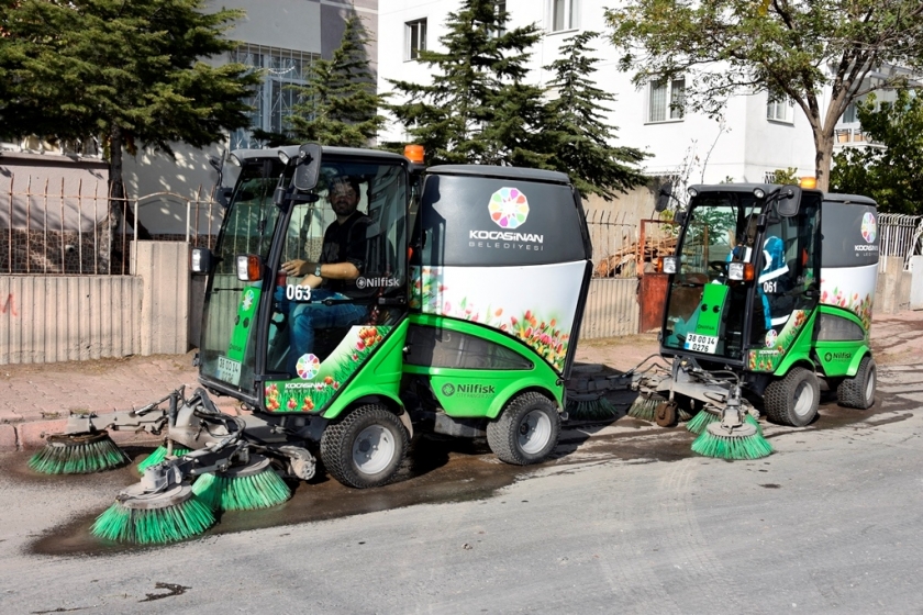 KOCASİNAN BELEDİYESİ, 136 BİN 875 TON ÇÖP TOPLADI