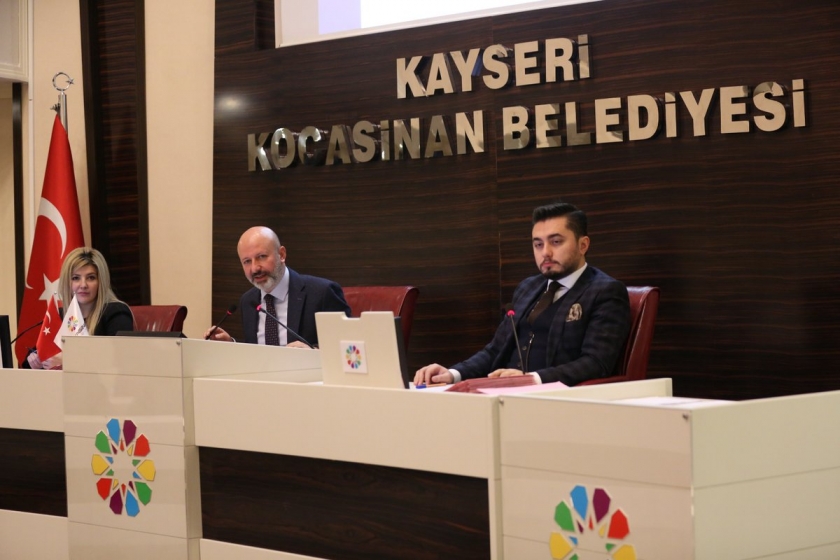 KOCASİNAN BELEDİYESİ YILIN İLK MECLİS TOPLANTISINI GERÇEKLEŞTİRDİ