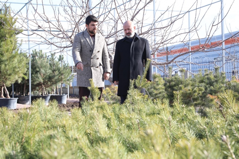 KAYSERİ’NİN YEŞİL ÖRTÜSÜ KOCASİNAN’DA FİLİZLENİYOR