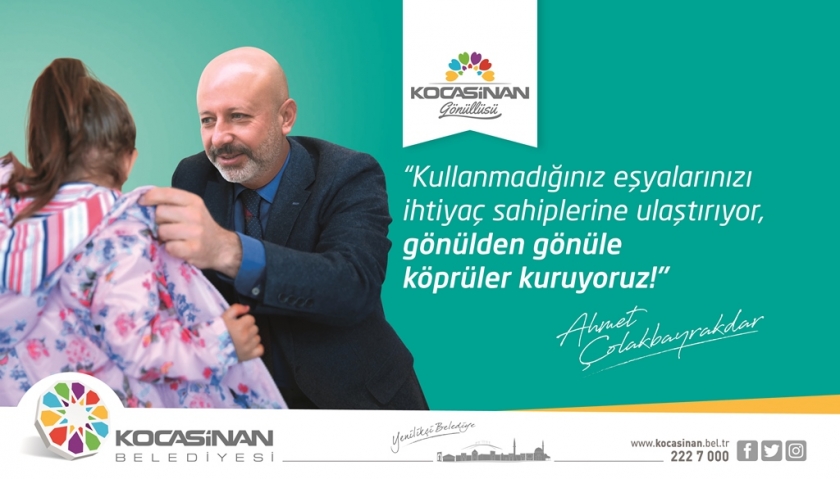 BAŞKAN ÇOLAKBAYRAKDAR İHTİYAÇ SAHİPLERİNİN YANINDA