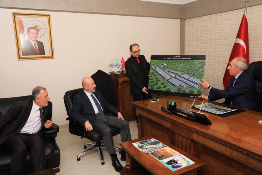 BAŞKAN ÇOLAKBAYRAKDAR’DAN SANAYİ ESNAFINA MÜJDE