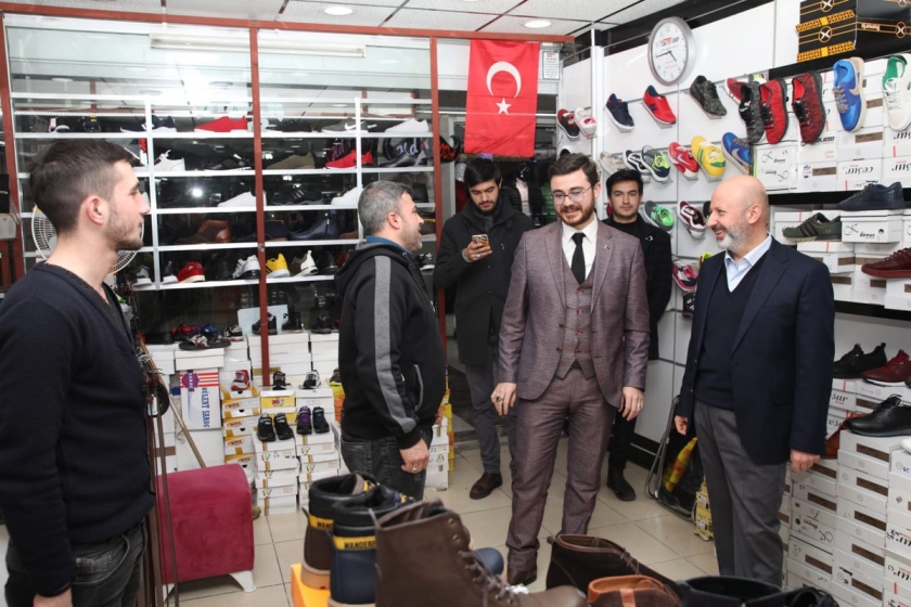 BAŞKAN ÇOLAKBAYRAKDAR’A ESNAFLARDAN TAM DESTEK