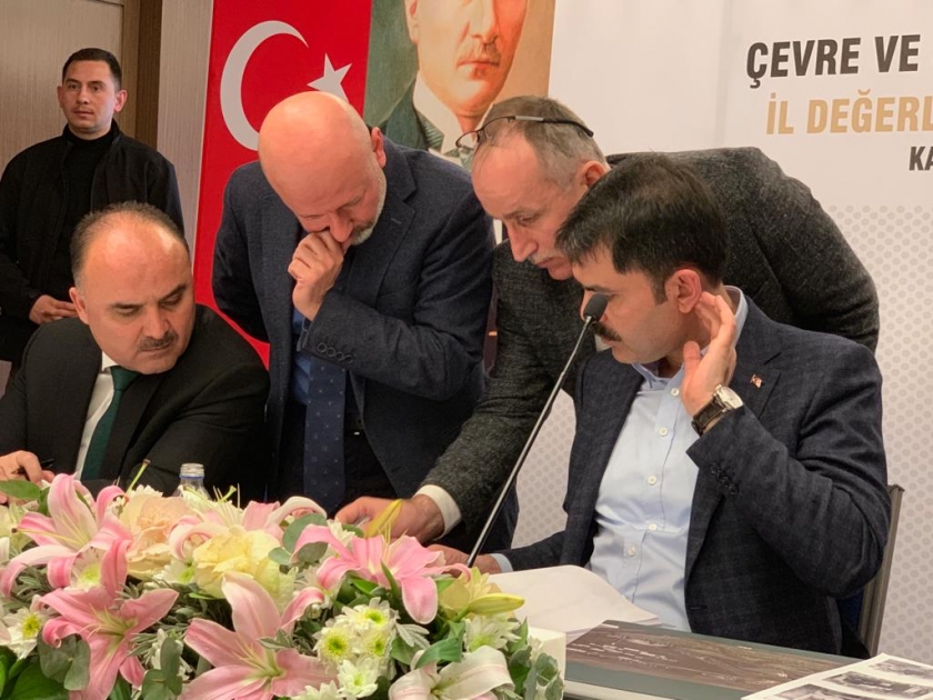 BAKAN KURUM’DAN BAŞKAN ÇOLAKBAYRAKDAR’A TAM DESTEK