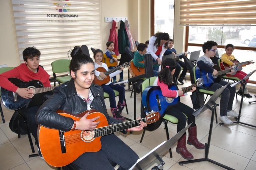 KOCASİNANLI ÇOCUKLAR YARIYIL TATİLİNDE HEM ÖĞRENDİ HEM EĞLENDİ