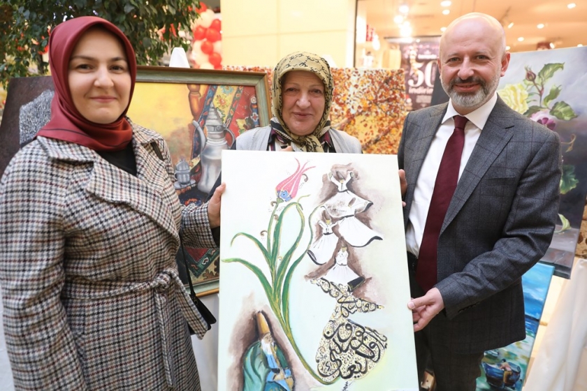 KOCASİNAN AKADEMİDEN GÖZ KAMAŞTIRAN SERGİ
