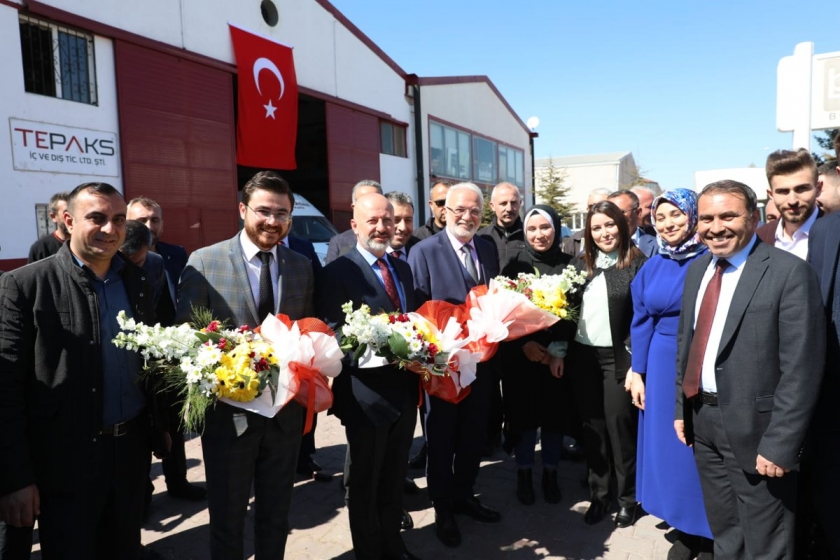 BAŞKAN ÇOLAKBAYRAKDAR, OSB’DE İŞÇİLERLE BİR ARAYA GELDİ
