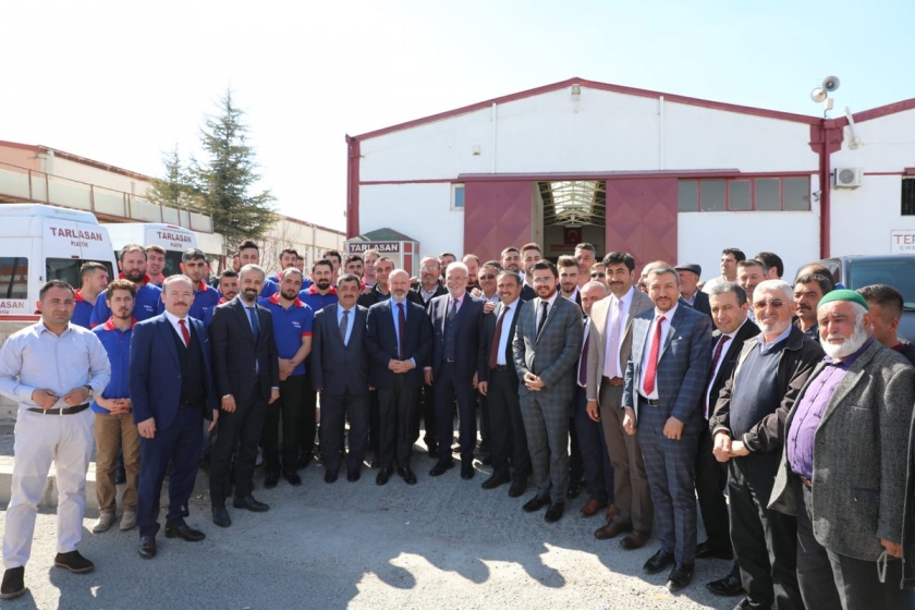 BAŞKAN ÇOLAKBAYRAKDAR, OSB’DE İŞÇİLERLE BİR ARAYA GELDİ