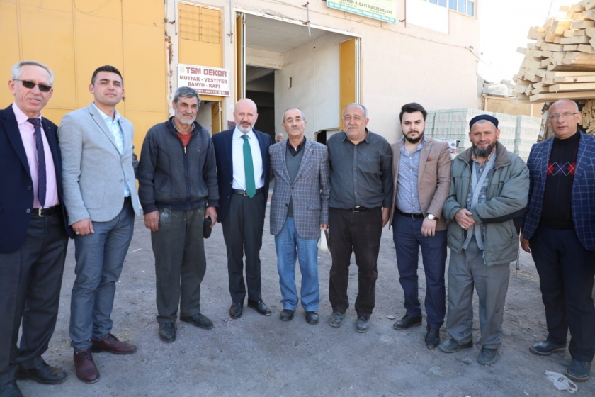 BAŞKAN ÇOLAKBAYRAKDAR, ARGINCIK DOĞU SANAYİ BÖLGESİNDE
