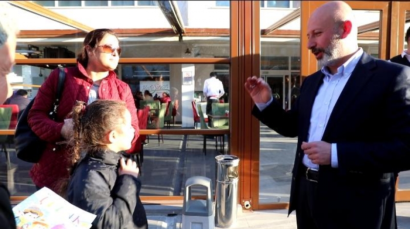 DOĞA DOSTU MİNİKTEN BAŞKAN ÇOLAKBAYRAKDAR’A ANLAMLI TEŞEKKÜR