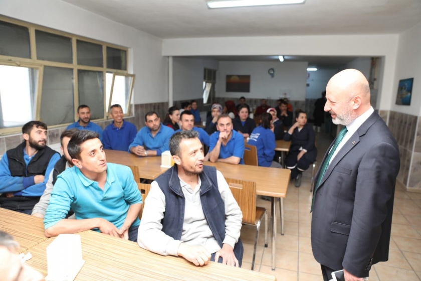 BAŞKAN ÇOLAKBAYRAKDAR “DAHA MÜREFFEH YARINLAR İÇİN DURMADAN ÇALIŞACAĞIZ”