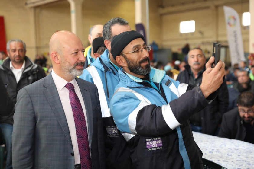 BAŞKAN ÇOLAKBAYRAKDAR’DAN SAHA ÇALIŞANLARINA TEŞEKKÜR