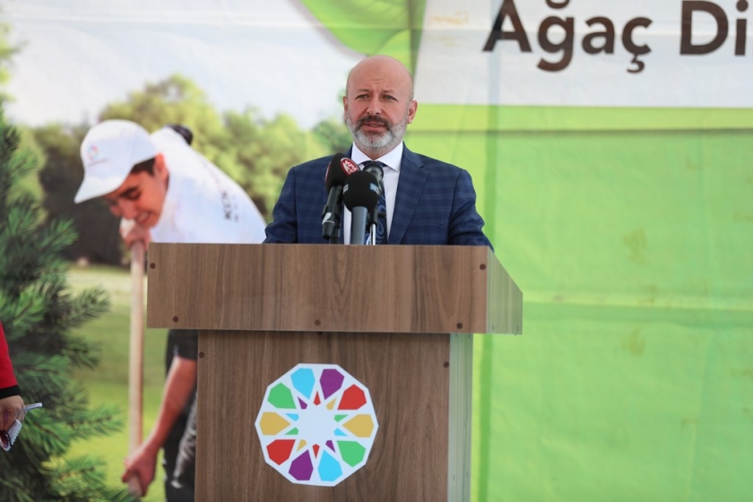 BAŞKAN ÇOLAKBAYRAKDAR, “HEDEFİMİZ; 5 YILDA 500 BİN AĞAÇ DİKMEK"