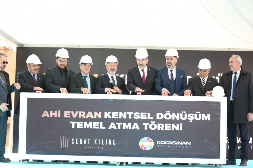 YENİ KOCASİNAN İÇİN AHİ EVRAN’DA DEV ADIM
