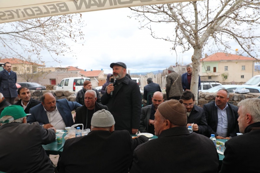 BAŞKAN ÇOLAKBAYRAKDAR, ŞÜKÜR SOFRASINDA VATANDAŞLARLA BULUŞTU