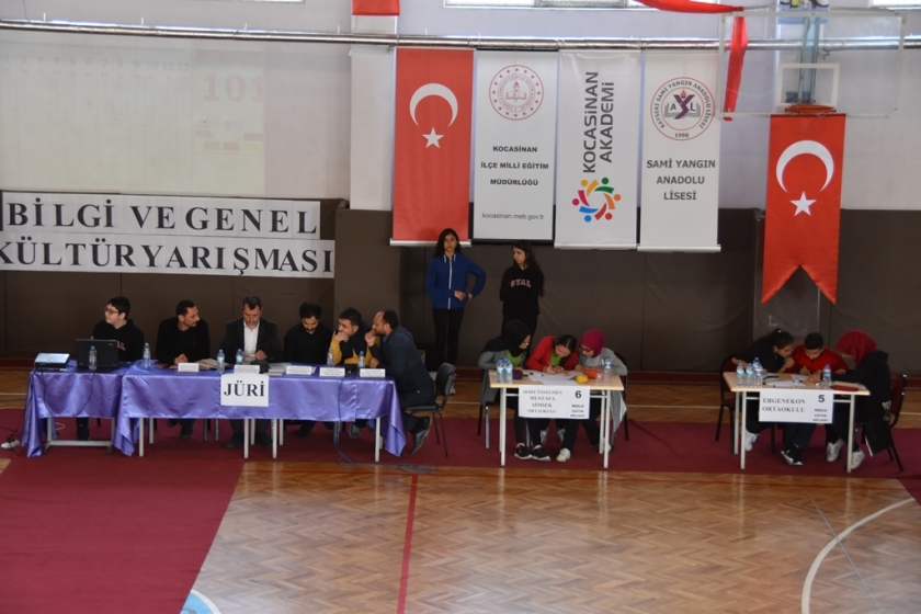 KOCASİNANLI ÖĞRENCİLER BİLGİ YARIŞMASINDA TER DÖKTÜ