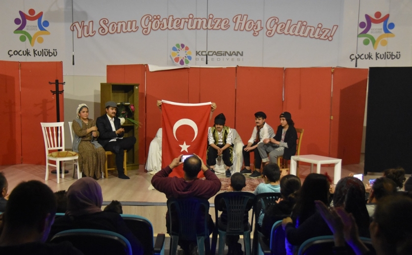 KOCASİNANLI ÇOCUKLARDAN MUHTEŞEM YIL SONU ETKİNLİĞİ