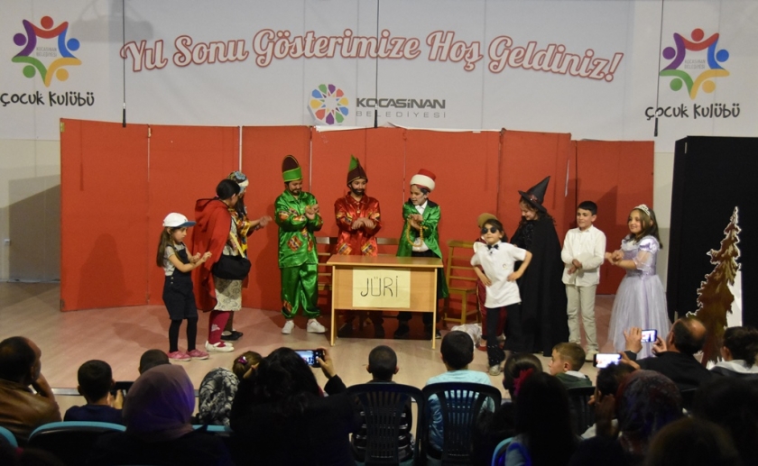 KOCASİNANLI ÇOCUKLARDAN MUHTEŞEM YIL SONU ETKİNLİĞİ