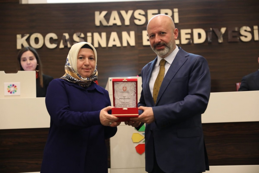 SSB’DEN KOCASİNAN MECLİS ÜYELERİNE TEŞEKKÜR PLAKETİ