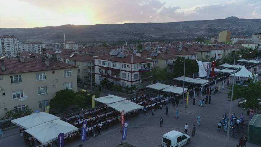 KOCASİNAN’DA İFTAR SOFRASI ERKİLET ’DE BEREKETLENDİ