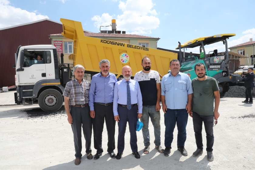 KOCASİNAN’DA YOLLAR DAHA GENİŞ VE KONFORLU