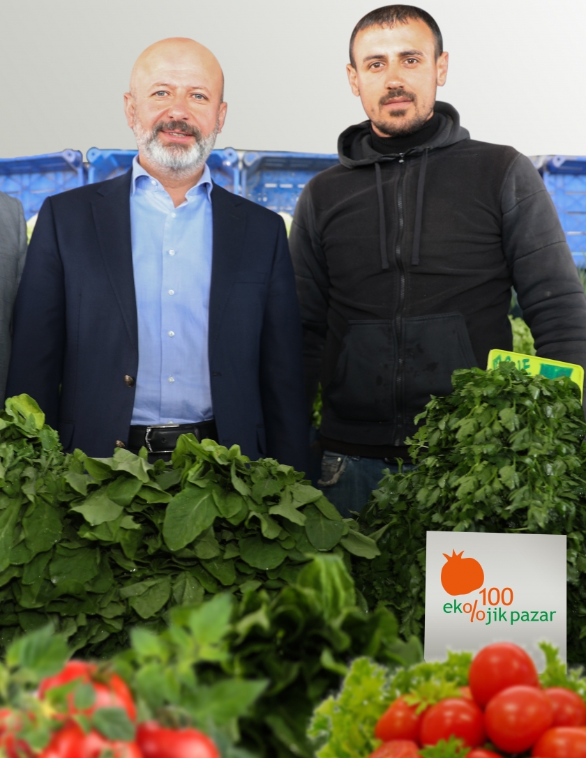 KOCASİNAN’DA ÜRETİCİ VE TÜKETİCİNİN BULUŞTUĞU; ORGANİK PAZAR AÇILIYOR