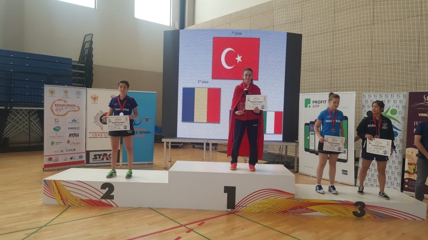 KOCASİNANLI ÖZGE YILMAZ, BALKAN ŞAMPİYONU OLDU