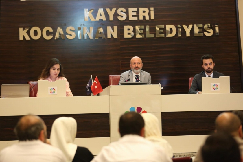 KOCASİNAN BELEDİYE MECLİSİ AĞUSTOS AYI TOPLANTISINI GERÇEKLEŞTİRDİ