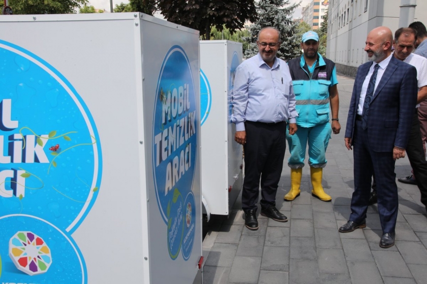 KOCASİNAN’DA DOĞA DOSTU ELEKTRİKLİ ARAÇLAR YOLLARDA