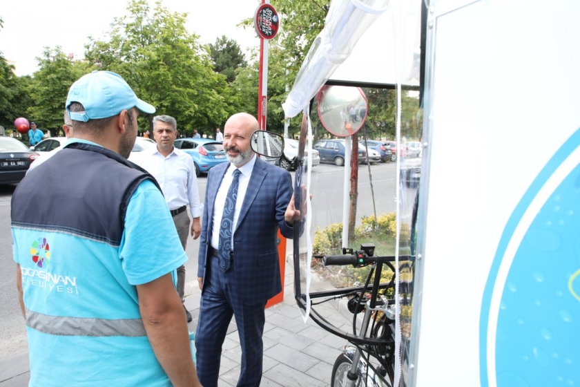 KOCASİNAN’DA DOĞA DOSTU ELEKTRİKLİ ARAÇLAR YOLLARDA